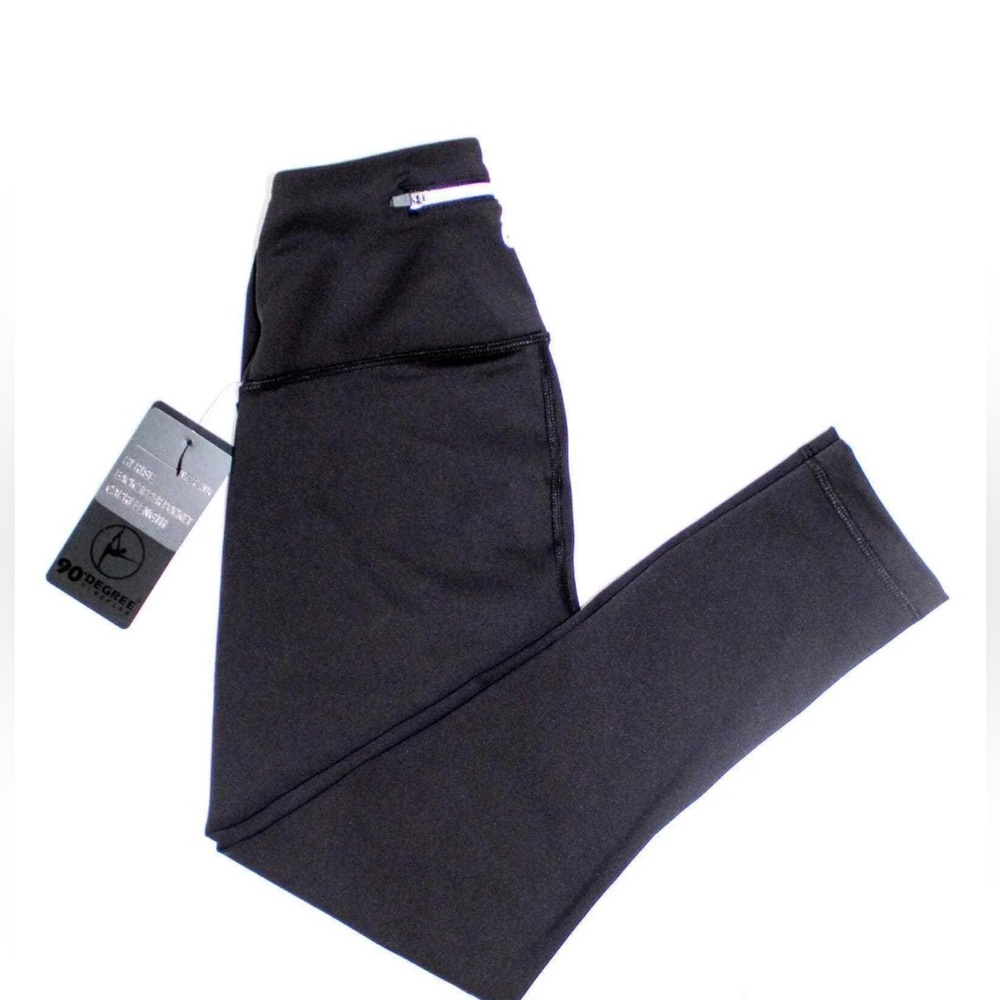 NEW W/TAGS - 90 DEGREE by REFLEX HI RISE CAPRI LEGGINGS